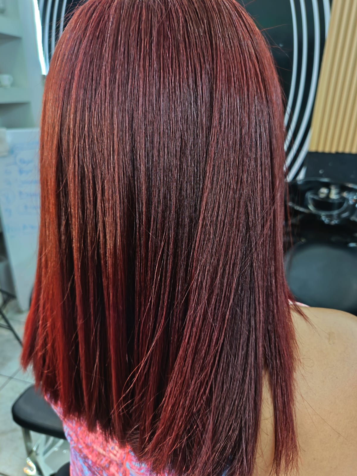 Color rojo intenso